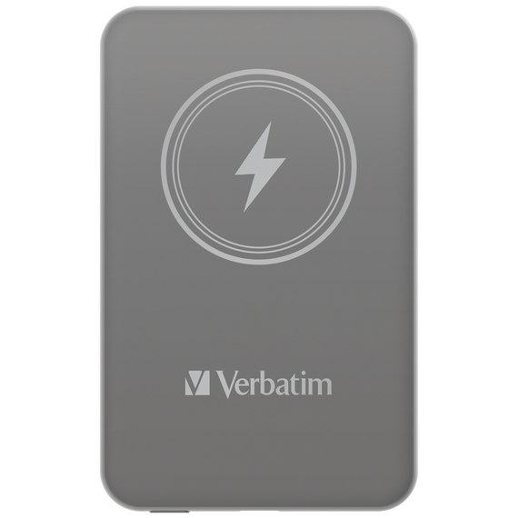 Verbatim - Charge ´n´ Go Magnetic Wireless Power Bank 5000 / Electronics - Powerbanks - Smartphone Chargers - Techbox