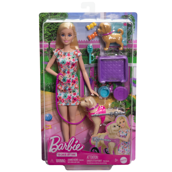 Barbie - Walk and Wheel Pet Playset (HTK37) / Toys |  Techbox