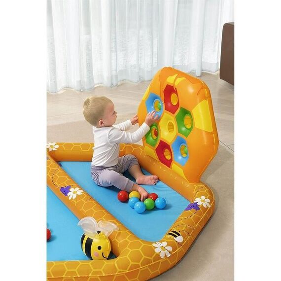 Bestway - Lil' Beehive Baby Pool & Ball Pit 2 in 1  (52639) / Toys