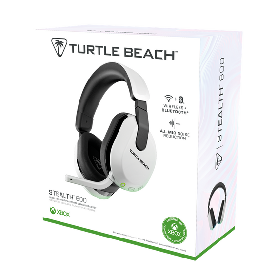 Turtle Beach Stealth 600 GEN3 Wireless Headset - White / Xbox Series X | Techbox