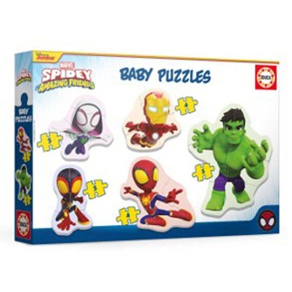Educa - Baby Puzzles Spidey & His Amazing Friends (80-19953) / Toys - Puzzles - Gifts - Techbox