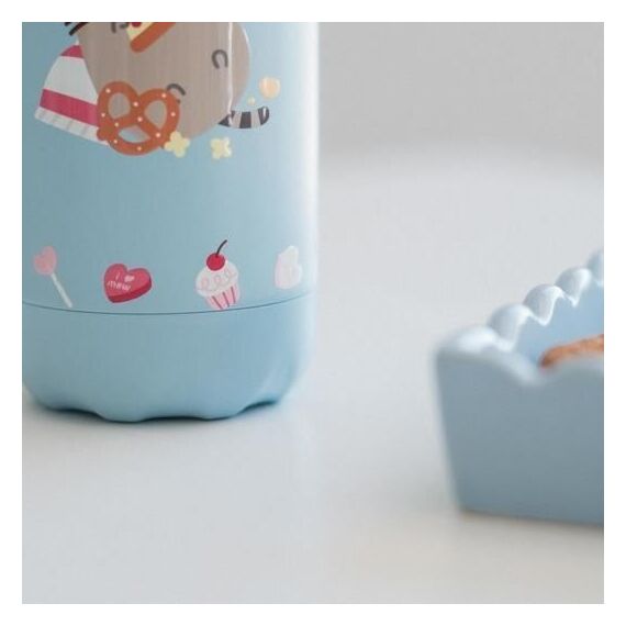 PUSHEEN - Pizza - Stainless Steel Bottle 'Hot&Cold' - 260 ml |  Techbox