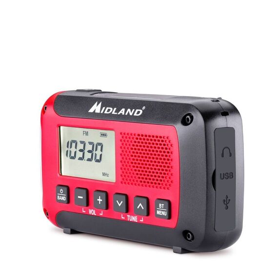 Midland - Emergency Radio & Powerbank ER250BT with Bluetooth / Electronics | Techbox