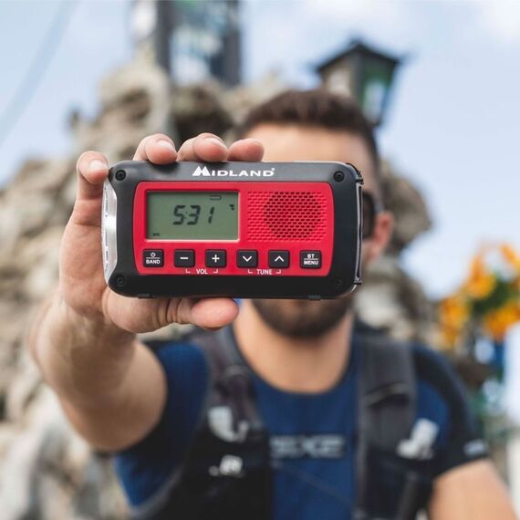 Midland - Emergency Radio & Powerbank ER250BT with Bluetooth / Electronics | Techbox