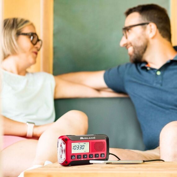 Midland - Emergency Radio & Powerbank ER250BT with Bluetooth / Electronics | Techbox