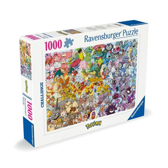 Ravensburger  - Challenge Pokémon 1000p - (12000460) / Toys |  Techbox