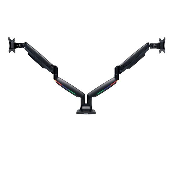 Kensington - OneTouch SmartFit Monitor arm dual - Black / Computers