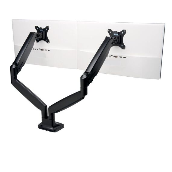 Kensington - OneTouch SmartFit Monitor arm dual - Black / Computers
