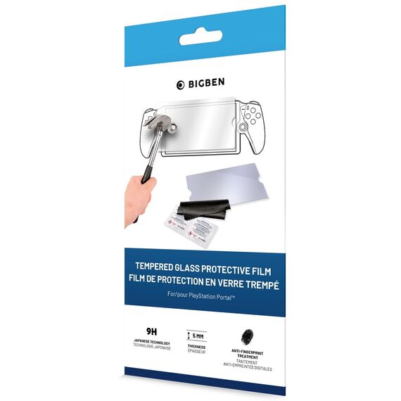 Bigben Tempered Glass For Portal PS5 / PlayStation 5 - PS5 Accessories - Accessories for Consoles - Techbox