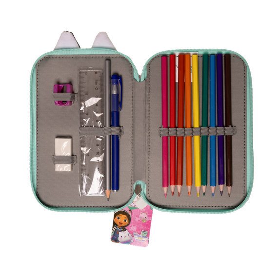 Gabby's Dollhouse - Double Pencil Case w/Content (033708500) / Toys |  Techbox