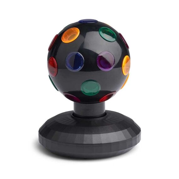 LIGHT - UP - Disco Ball Black 13cm (MCDC007) / Toys