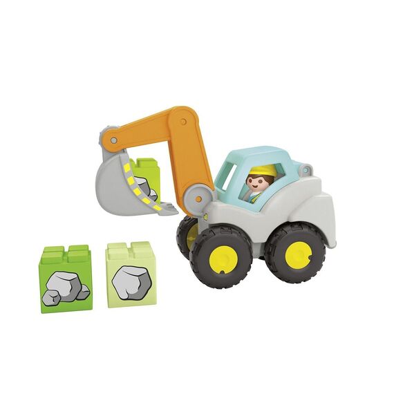 Playmobil - JUNIOR: Shovel Excavator (71684) / Toys - Playmobil - Collectibles - Techbox