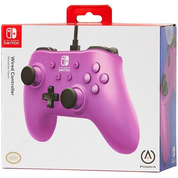 Powera Wired Controller Grape Purple / Nintendo Switch | Techbox