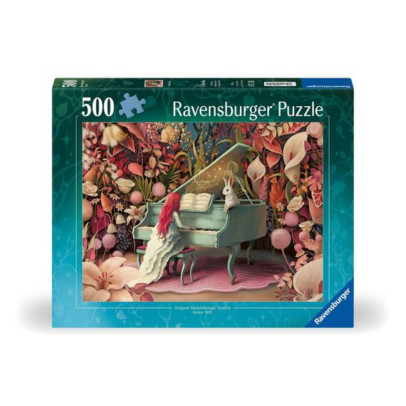 Ravensburger - Puzzle Rabbit Recital 500p (12001010) / Toys - Puzzles - Gifts - Techbox