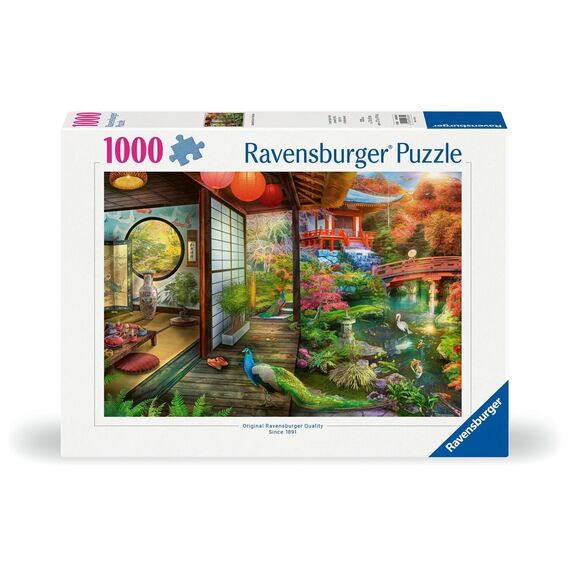 Ravensburger - Puzzle Japanese Garden Teahouse Kyoto 1000p (12000635) / Toys |  Techbox