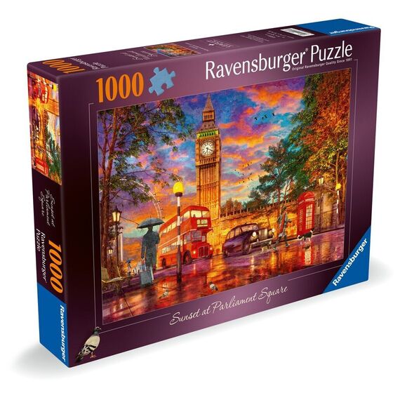 Ravensburger - Puzzle Sunset At Parliament Square 1000p (12000184) / Toys |  Techbox