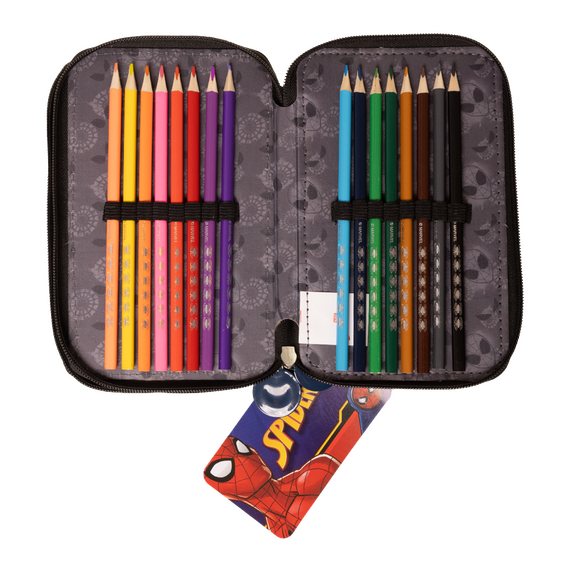 Spider-Man  - Double Pencil Case w/Content (017808516) / Toys |  Techbox
