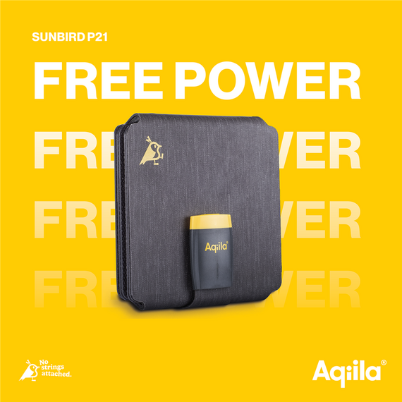 Aqiila - Sunbird P21 - Foldable solar charger with USB-C port / Electronics - Αταξινόμητα -  - Techbox