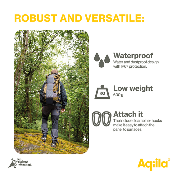 Aqiila - Sunbird P21 - Foldable solar charger with USB-C port / Electronics - Αταξινόμητα -  - Techbox