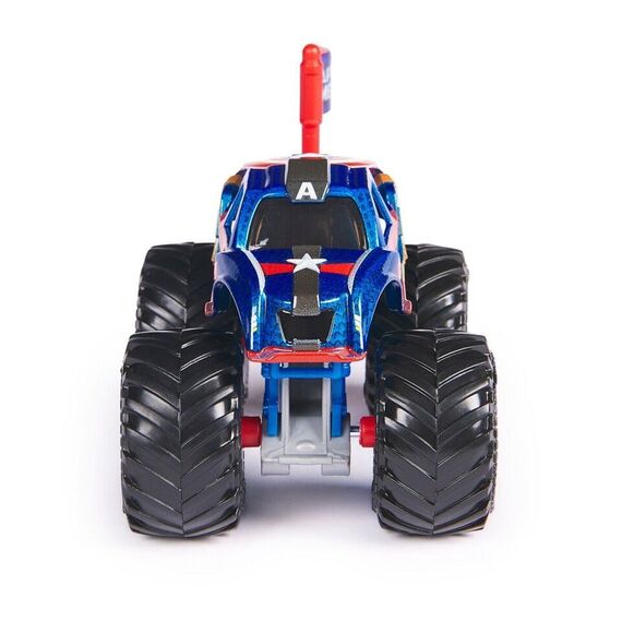 Monster Jam - 1:64 Marvel Single-Captain America (6071333) / Toys