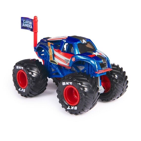 Monster Jam - 1:64 Marvel Single-Captain America (6071333) / Toys