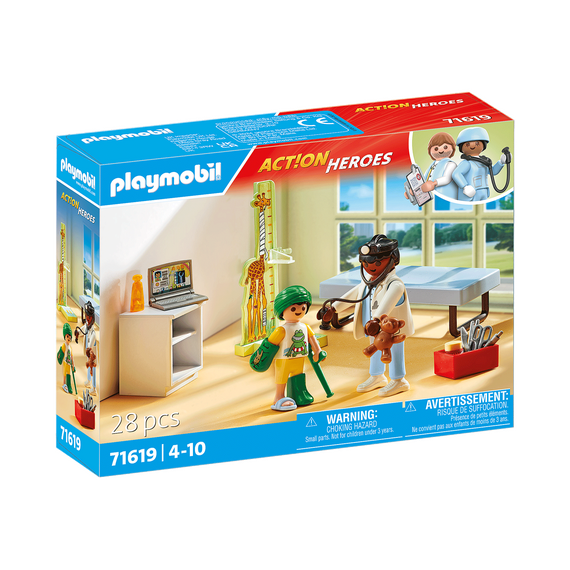 Playmobil - Pediatrician with teddy bear (71619) / Toys - Playmobil - Collectibles - Techbox