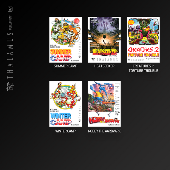 Blaze Evercade Thalamus Col 1 / BLAZE TAB Plus - Retro Gaming - Gaming - Techbox