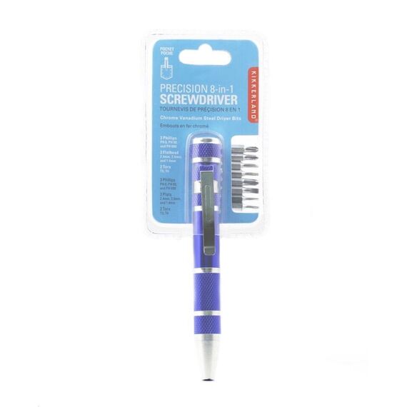 PRECISION 8-IN-1 SCREWDRIVER ASSORTED (CD34-A) Assorted / Gadgets