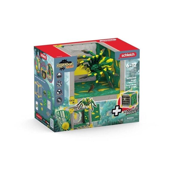 Schleich - BattleCave Jungle Tarantula (42678) / Toys