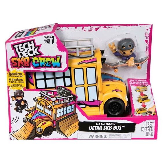 Tech Deck - SK8 Crew Transformerende Sæt (6071034) / Toys - Αταξινόμητα -  - Techbox