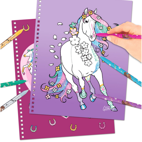Miss Melody - Glitter Horse Book (0412931) / Toys
