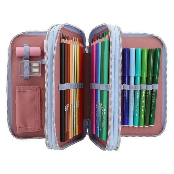 TOPModel - Trippel Pencilcase TEAM TEDDY Talita (0413010) / Toys - Merchandise Office Supplies - Various - Techbox