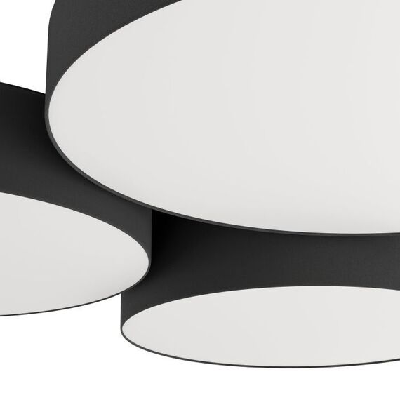 EGLO - Barbano-Z ceiling lamp black 60.5x56x5 - RGB + TW - Zigbee, Bluetooth / Electronics | Techbox