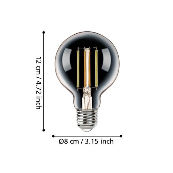EGLO - E27 G80, clear - TW - Zigbee, Bluetooth / Electronics | Techbox