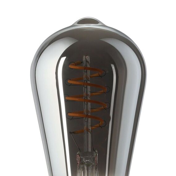 EGLO - E27 ST64 spiral, smoke - Warm white - Zigbee, Bluetooth / Electronics | Techbox