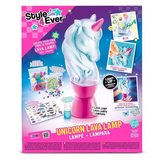 STYLE 4 EVER - Unicorn Lava Lamp DIY (297) / Toys