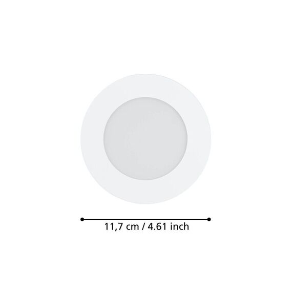 EGLO - Fueva-Z Recessed Light, White Ø12 - TW - Zigbee, Bluetooth / Electronics - Αταξινόμητα -  - Techbox