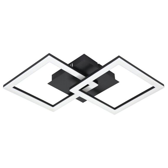 EGLO - Paranday-Z ceiling lamp w/squares black 52.5x31 - TW - Zigbee, Bluetooth / Electronics | Techbox