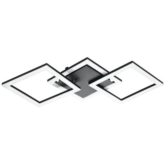 EGLO - Paranday-Z ceiling lamp w/squares black 65x31 - TW - Zigbee, Bluetooth / Electronics | Techbox