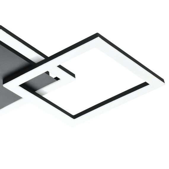 EGLO - Paranday-Z ceiling lamp w/squares black 65x31 - TW - Zigbee, Bluetooth / Electronics | Techbox