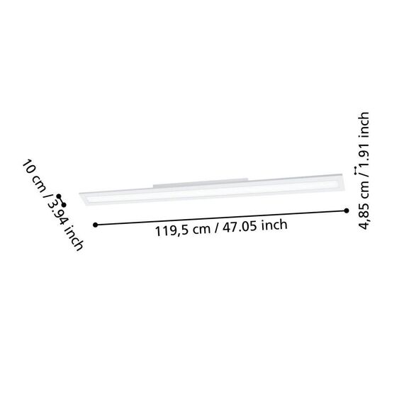 EGLO - Salobrena-Z panel white 120x10 - TW - Zigbee, Bluetooth / Electronics | Techbox