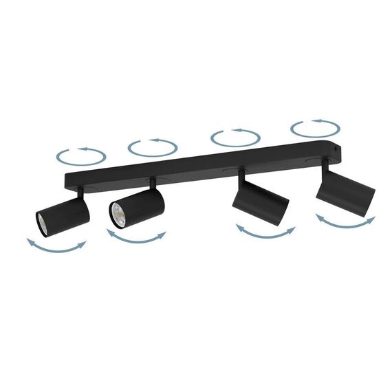 EGLO - Telimbela-Z track light black - RGB + TW - Zigbee, Bluetooth / Electronics - Αταξινόμητα -  - Techbox