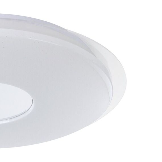 EGLO - Totari-Z ceiling lamp chrome and white with crystal effect Ø56 - TW - Zigbee, Bluetooth / Electronics | Techbox