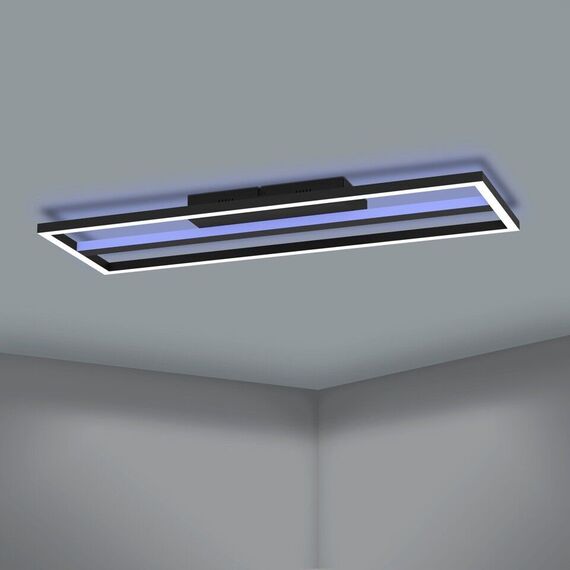 EGLO - Calagrano-Z ceiling lamp black L64 - RGB + TW - Zigbee, Bluetooth / Electronics | Techbox
