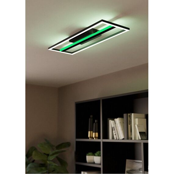 EGLO - Calagrano-Z ceiling lamp black L64 - RGB + TW - Zigbee, Bluetooth / Electronics | Techbox