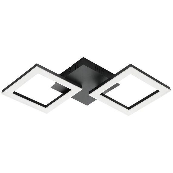 EGLO - Paranday-Z ceiling lamp with squares black 47x22.5 - TW - Zigbee, Bluetooth / Electronics | Techbox