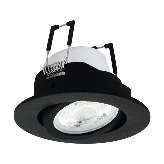 EGLO - Saliceto-Z recessed light black Ø8.8 - RGB + TW - Zigbee, Bluetooth / Electronics - Αταξινόμητα -  - Techbox
