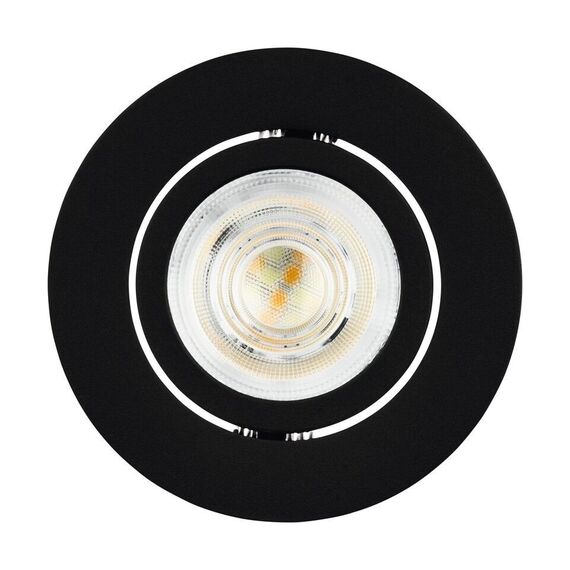 EGLO - Saliceto-Z recessed light black Ø8.8 - RGB + TW - Zigbee, Bluetooth / Electronics - Αταξινόμητα -  - Techbox