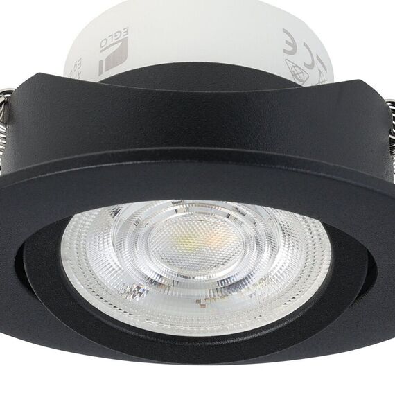 EGLO - Saliceto-Z recessed light black Ø8.8 - RGB + TW - Zigbee, Bluetooth / Electronics - Αταξινόμητα -  - Techbox