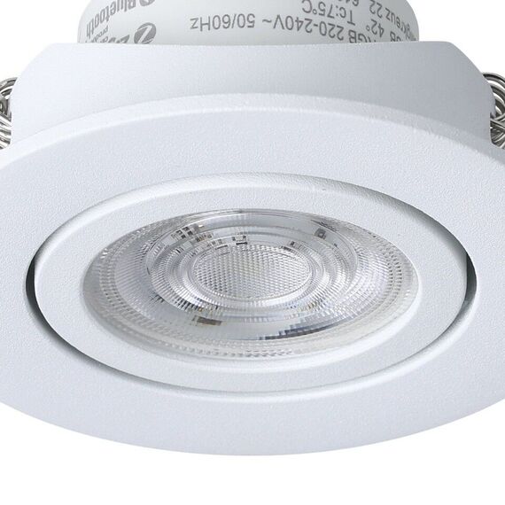 EGLO - Saliceto-Z recessed light white Ø8.8 - RGB + TW - Zigbee, Bluetooth / Electronics - Αταξινόμητα -  - Techbox